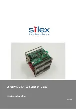 Предварительный просмотр 1 страницы Silex technology SX-ULPAN-2401-EVK Startup Manual