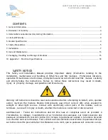 Предварительный просмотр 2 страницы SILFAB ONTARIO SLAXXXM3A/SLAXXXM Safety And Installation Manual