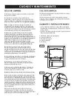 Предварительный просмотр 23 страницы Silhouette Select DIM3225BLSST-RM Owner'S Use And Care Manual