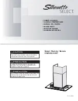 Preview for 1 page of Silhouette Select DWRH301GSST Owner'S Manual