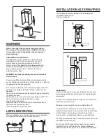 Предварительный просмотр 6 страницы Silhouette Select DWRH301GSST Owner'S Manual