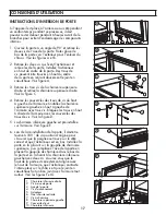 Предварительный просмотр 18 страницы Silhouette Select Prague SSBC056D3B-S Owner'S Manual