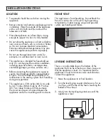 Предварительный просмотр 4 страницы Silhouette DAR055D1BSSPR Owner'S Manual