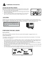 Предварительный просмотр 7 страницы Silhouette DBC031D4BSSPR Owner'S Use And Care Manual