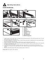 Предварительный просмотр 11 страницы Silhouette DBC031D4BSSPR Owner'S Use And Care Manual