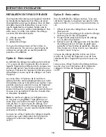 Предварительный просмотр 19 страницы Silhouette DIM32D1BSSPR Owner'S Manual