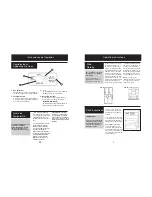 Preview for 9 page of Silhouette DWC276BLS Owner'S Manual