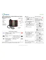 Preview for 1 page of Silhouette Mitel 5320 Quick Reference Manual