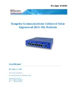 Предварительный просмотр 1 страницы silicom RCC-VE User Manual