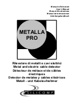 silicomp METALLA PRO User Manual preview