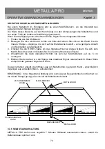 Предварительный просмотр 74 страницы silicomp METALLA PRO User Manual