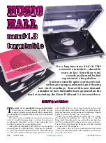 Silicon Chip Music HALL mmf-1.3 Manual preview