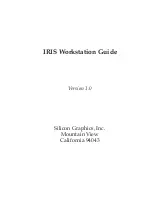 Silicon Graphics IRIS Workstation User Manual preview