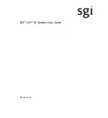 Silicon Graphics UV 30 User Manual preview