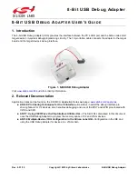 Silicon Laboratories 634-DEBUGADPTR1-USB User Manual preview