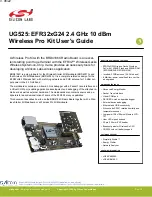 Silicon Laboratories Alcom EFR32xG24 User Manual предпросмотр