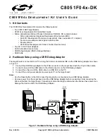 Silicon Laboratories C8051F04X-DK User Manual preview