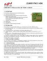 Preview for 1 page of Silicon Laboratories C8051F411 User Manual