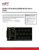 Silicon Laboratories CPT213B User Manual preview