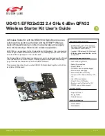 Preview for 1 page of Silicon Laboratories EFR32xG22 User Manual