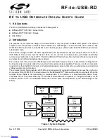 Silicon Laboratories EZRadioPRO F342/4431 User Manual preview