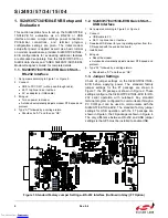 Preview for 2 page of Silicon Laboratories Si2493/57/34/15/04-EVB Manual