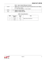 Preview for 3 page of Silicon Laboratories Si52147 User Manual