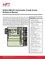 Preview for 1 page of Silicon Laboratories Si5332-AM1 Reference Manual