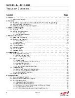 Preview for 2 page of Silicon Laboratories Si5342 Family Reference Manual