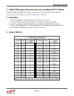 Preview for 3 page of Silicon Laboratories Si5344-EVB User Manual