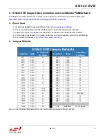 Preview for 3 page of Silicon Laboratories Si5345-EVB User Manual