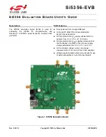 Silicon Laboratories Si5356-EVB User Manual preview