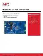 Silicon Laboratories Si8281-EVB User Manual preview