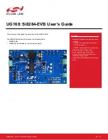 Silicon Laboratories Si8284-EVB User Manual preview