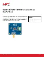 Silicon Laboratories SiTCXO1-EVB User Manual preview