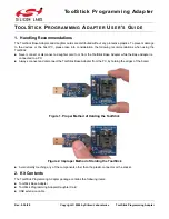 Preview for 1 page of Silicon Laboratories ToolStick Base Adapter User Manual