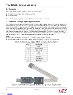 Preview for 2 page of Silicon Laboratories ToolStick Debug Adapter User Manual