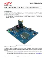 Preview for 1 page of Silicon Laboratories UDP C8051F370 User Manual