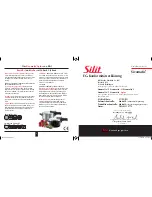 Preview for 2 page of Silit Sicomatic t-plus Instructions For Use Manual