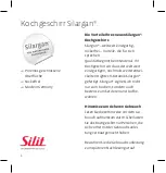 Preview for 4 page of Silit Silargan Instructions For Use And Care Manual