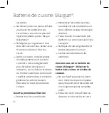 Preview for 26 page of Silit Silargan Instructions For Use And Care Manual