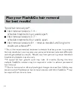 Preview for 18 page of SILKN Flash&Go Instructions For Use Manual