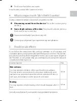 Preview for 9 page of SILKN H4201 Instructions For Use Manual