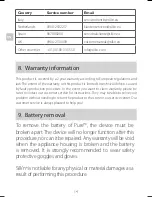 Предварительный просмотр 16 страницы Silk'n Pure H4101 Instructions For Use Manual