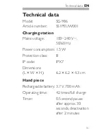 Предварительный просмотр 31 страницы Silk'n SONICSMILE SG-986 User Manual