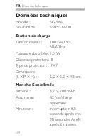 Предварительный просмотр 104 страницы Silk'n SONICSMILE SG-986 User Manual