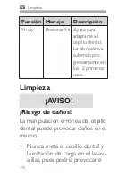 Предварительный просмотр 170 страницы Silk'n SONICSMILE SG-986 User Manual