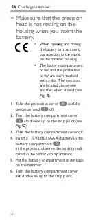 Предварительный просмотр 12 страницы Silk'n TB-1458 User Manual