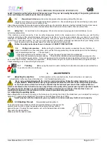 Предварительный просмотр 6 страницы SILLA DB 1200 HYDROSTATIC Operating & Maintenance Manual