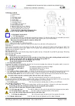 Preview for 27 page of SILLA DUMPER 1000 NT SN Operating, Maintenance, Spare Parts Manual